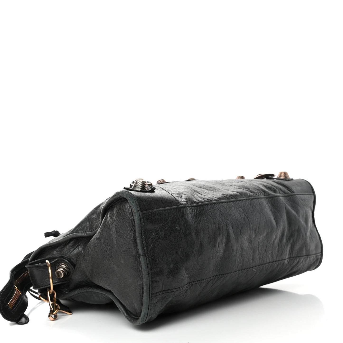 Agneau Giant 21 Rose Gold Hardware City Black