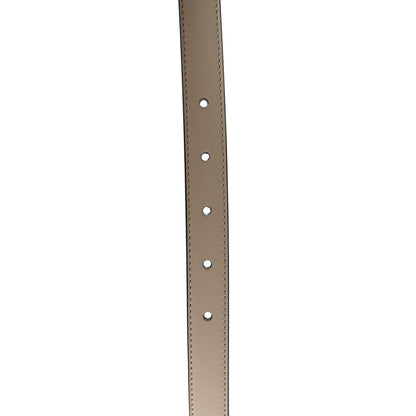 Gucci Calfskin Double G 20mm Belt 80 32 Mystic White 5 of 6