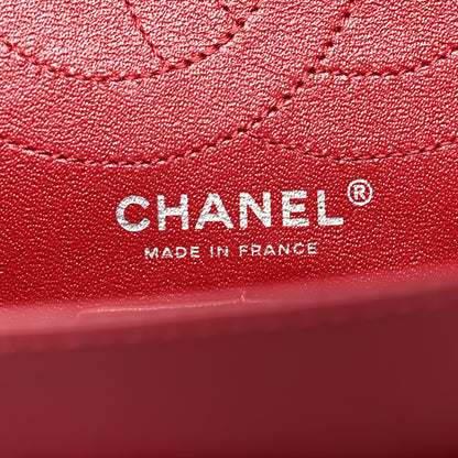 Chanel Patent Caviar Quilted 2.55 Reissue 226 Flap Burgundy 6 of 11