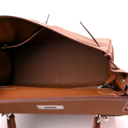 Hermes Togo Kelly Retourne 28 Gold 5 of 11