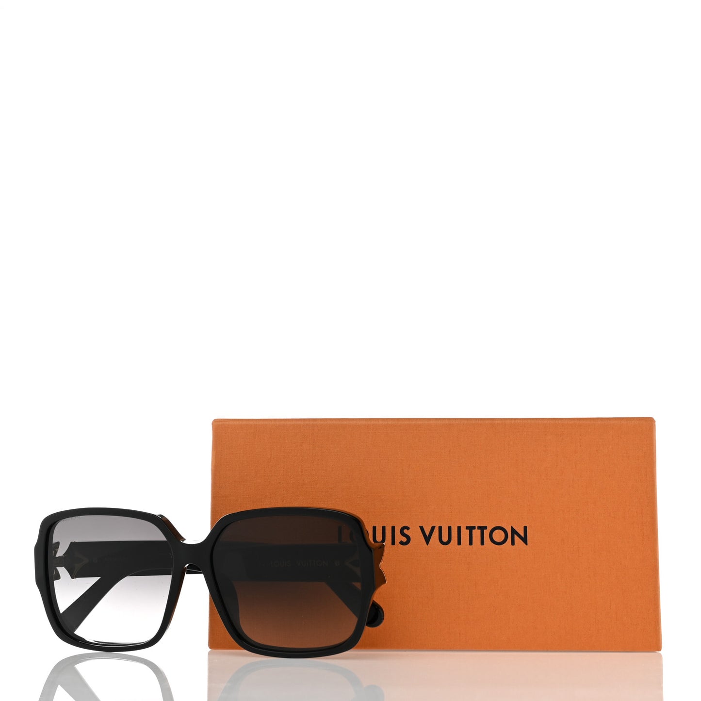 My LV Flower Square Sunglasses Z1613E Black