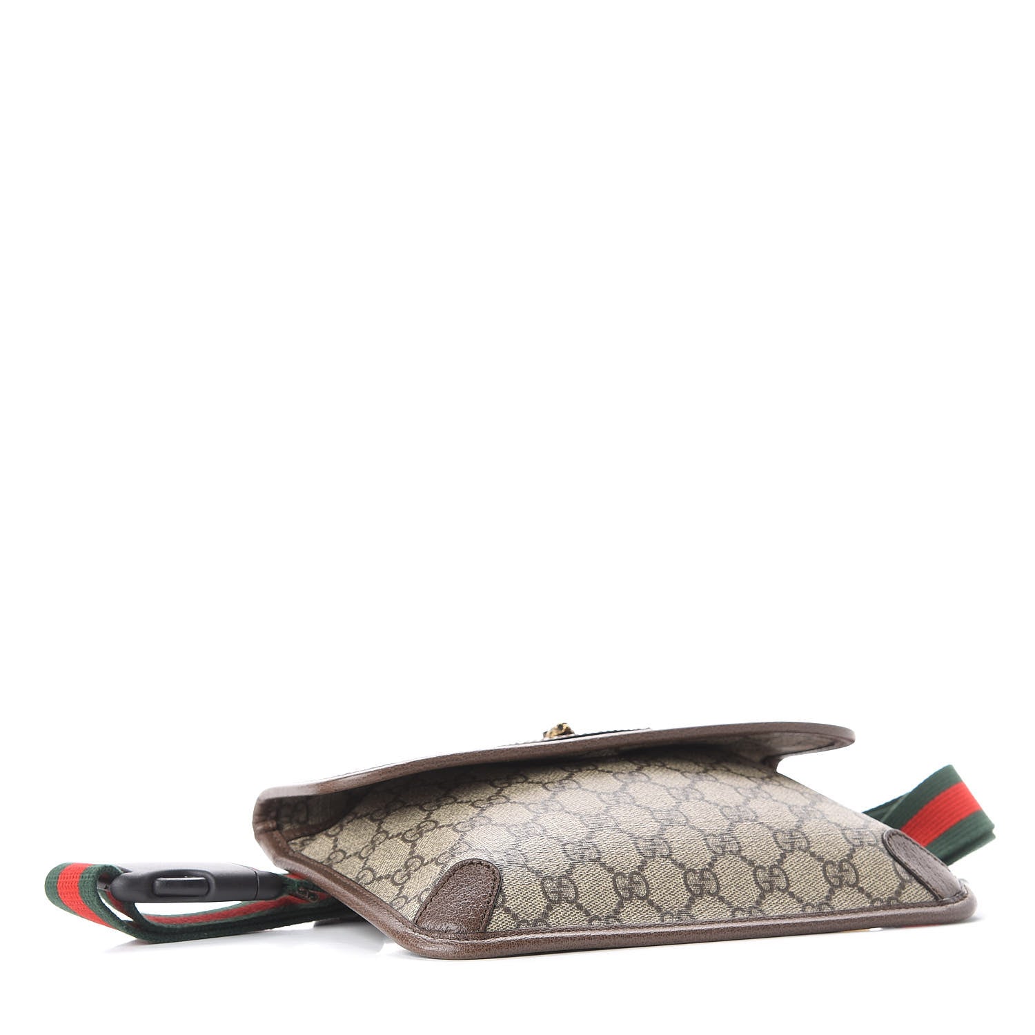 Gucci GG Supreme Monogram Neo Vintage Web Belt Bag Brown 4 of 10