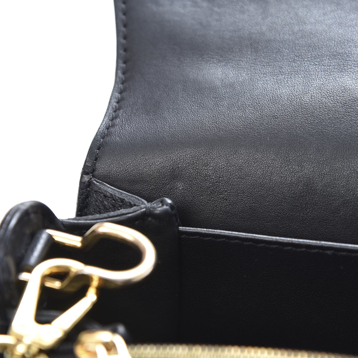 Grained Calfskin Vivienne NM Black