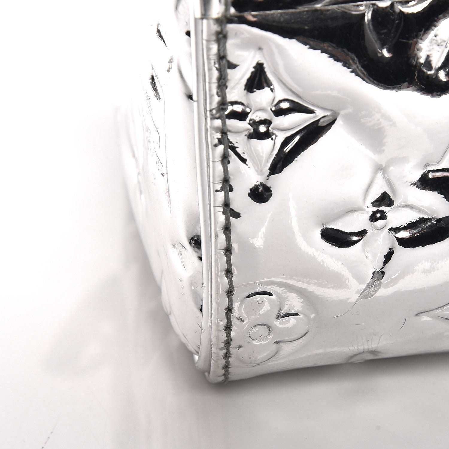 Louis Vuitton Monogram Miroir Speedy 30 Silver 11 of 11