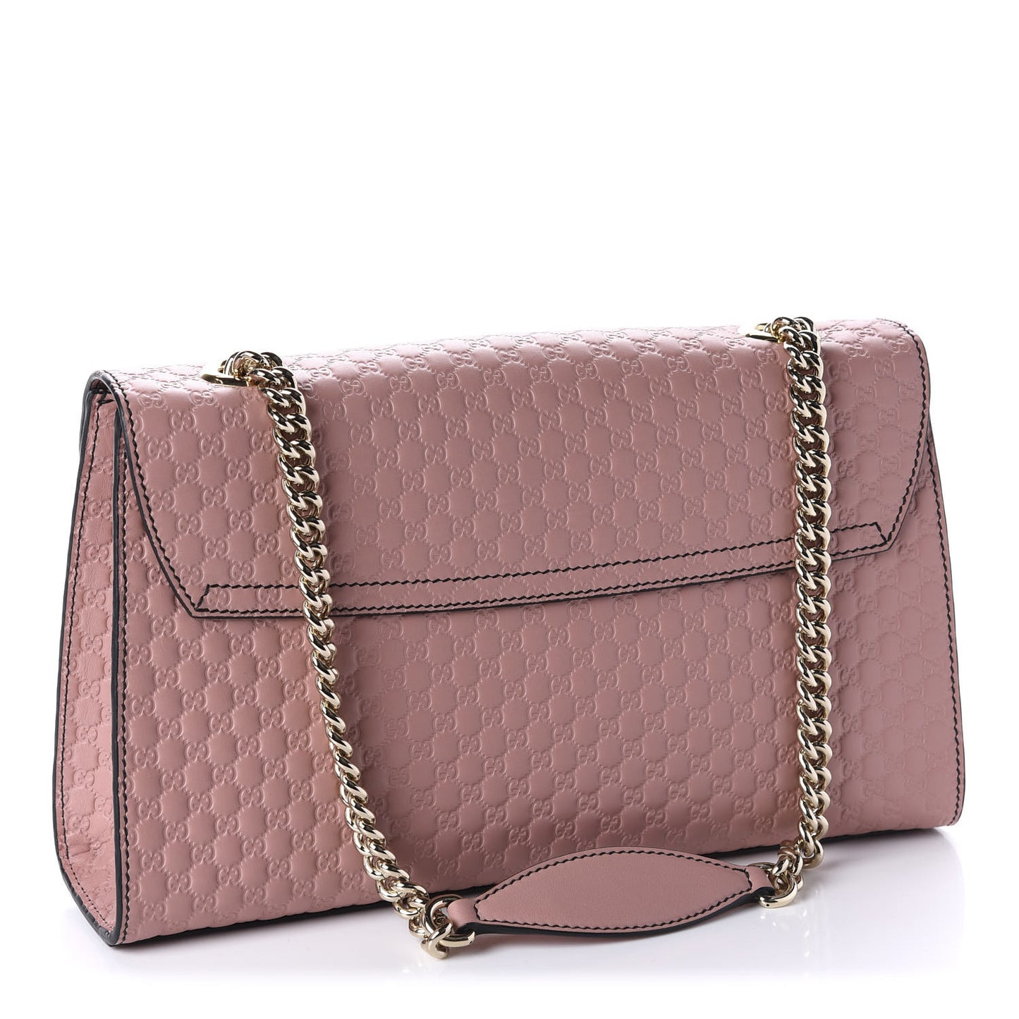 Microguccissima Medium Emily Chain Shoulder Bag Soft Pink
