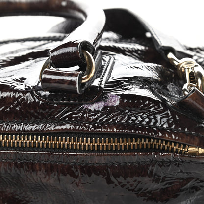 Givenchy Crinkled Patent Medium Pandora Bag Aubergine 13 of 17