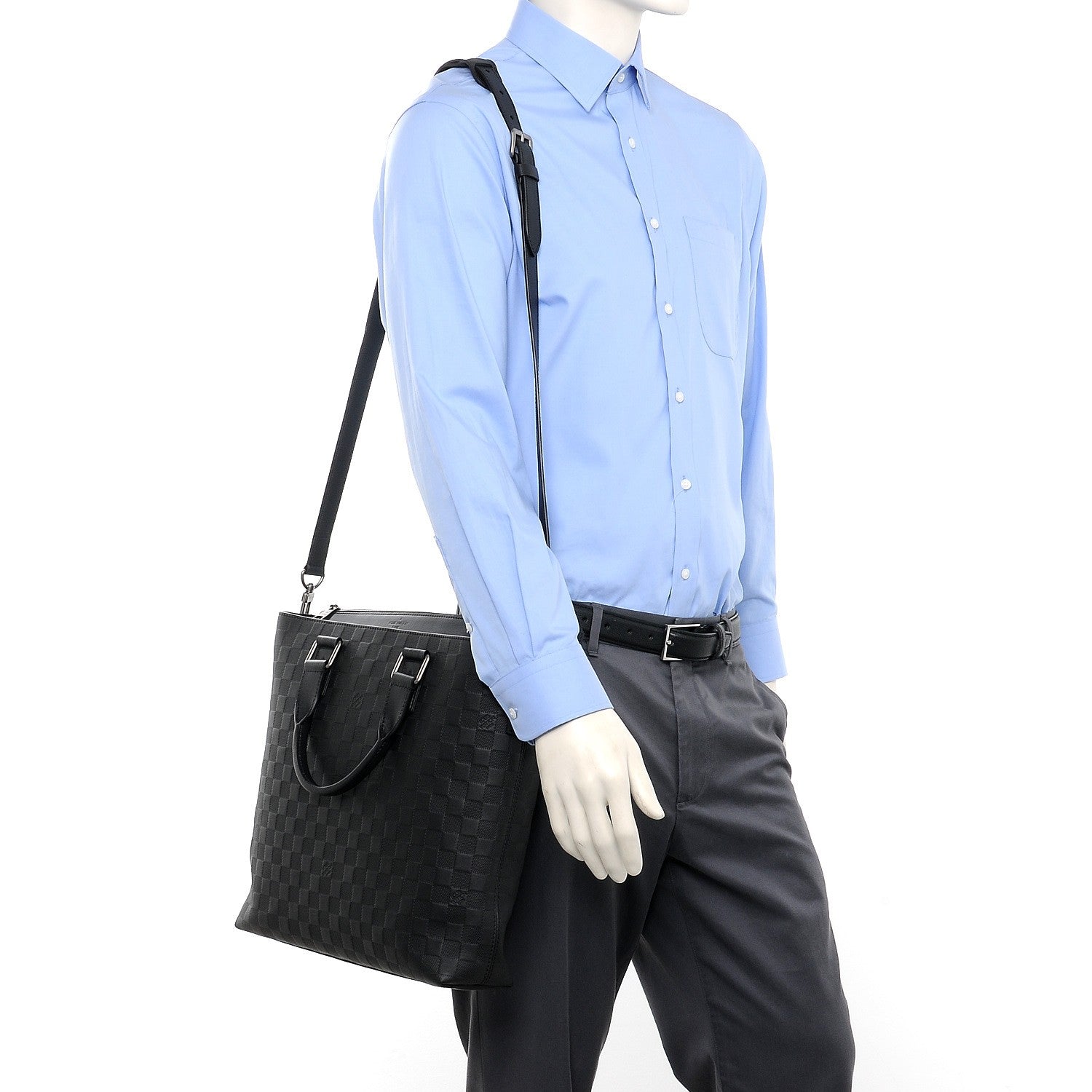 Louis Vuitton Damier Infini Daily Tote Onyx 2 of 7