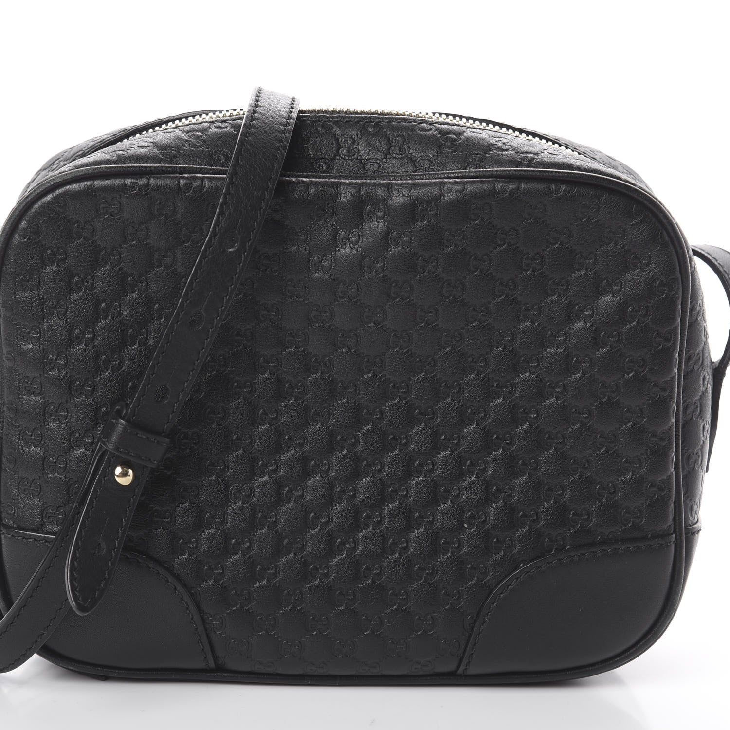 Gucci Microguccissima Mini Bree Messenger Bag Black 8 of 8