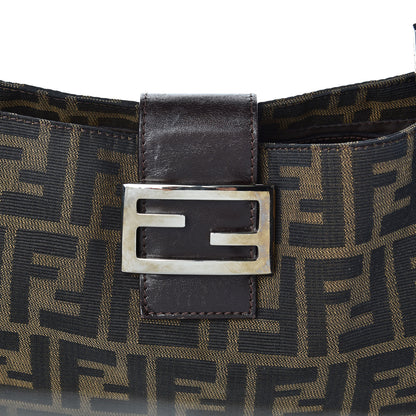 Fendi Zucca Shoulder Bag Tobacco 9 of 10