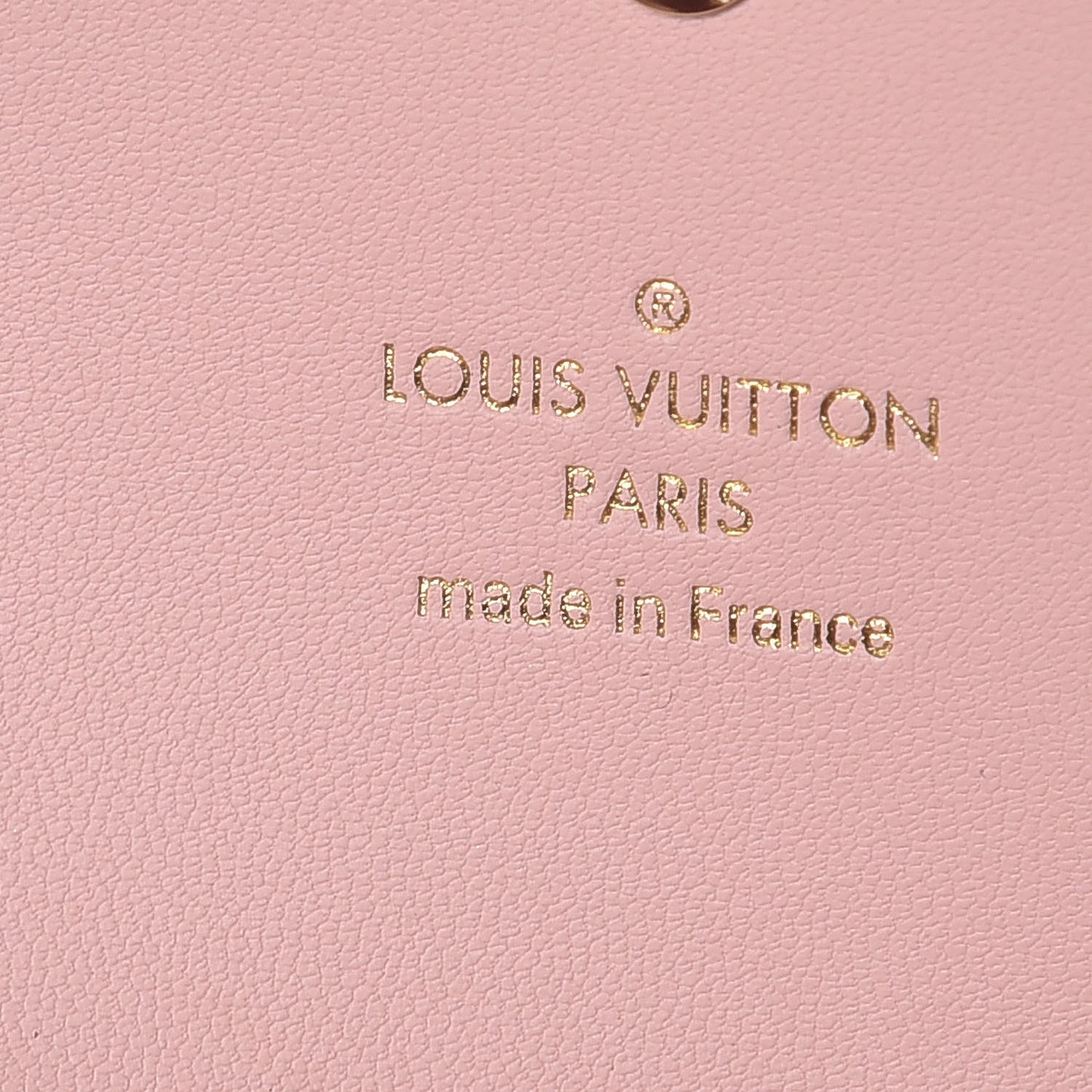 Monogram Large Kirigami Pochette Insert Rose Ballerine