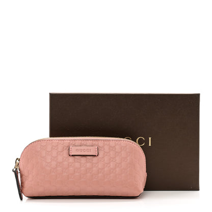 Gucci Microguccissima Small Cosmetic Case Soft Pink 8 of 8
