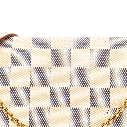 Louis Vuitton Damier Azur Favorite MM 9 of 12