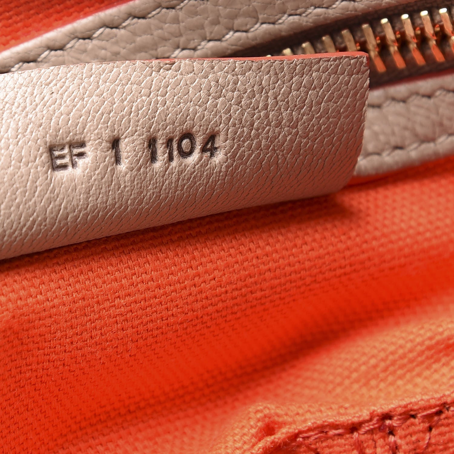 Givenchy Sugar Goatskin Medium Tri-Color Pandora Taupe Black Orange 6 of 11