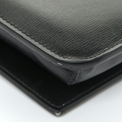 Saint Laurent Smooth Calfskin Monogram Phone Holder Crossbody Black 14 of 23