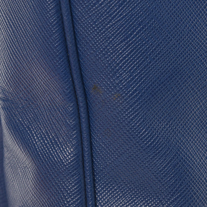 Prada Saffiano Lux Large Tote Bluette 16 of 16