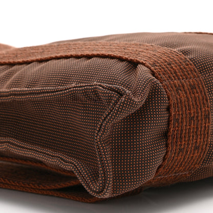 Hermes Canvas Herline Backpack Brown 8 of 9