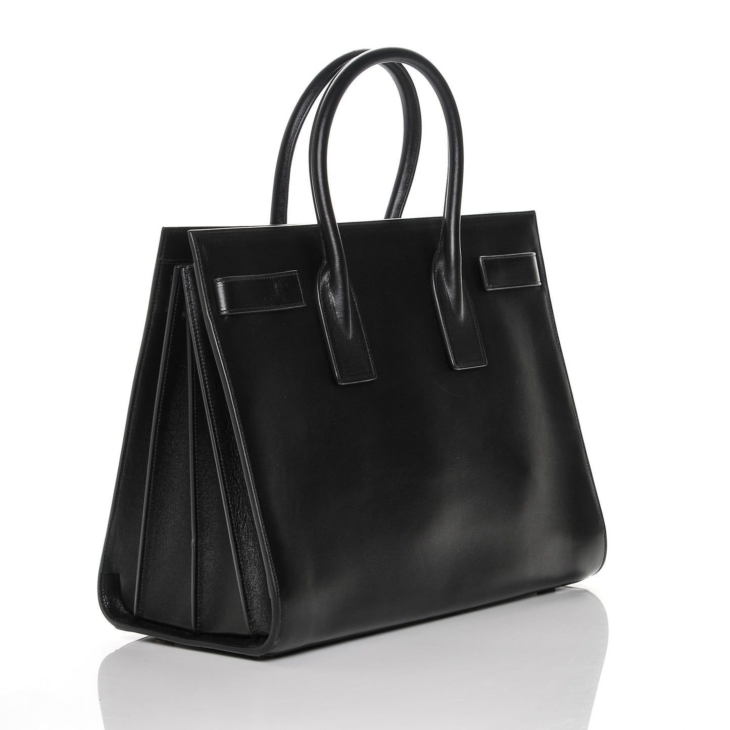 Calfskin Large Sac De Jour Carryall Black