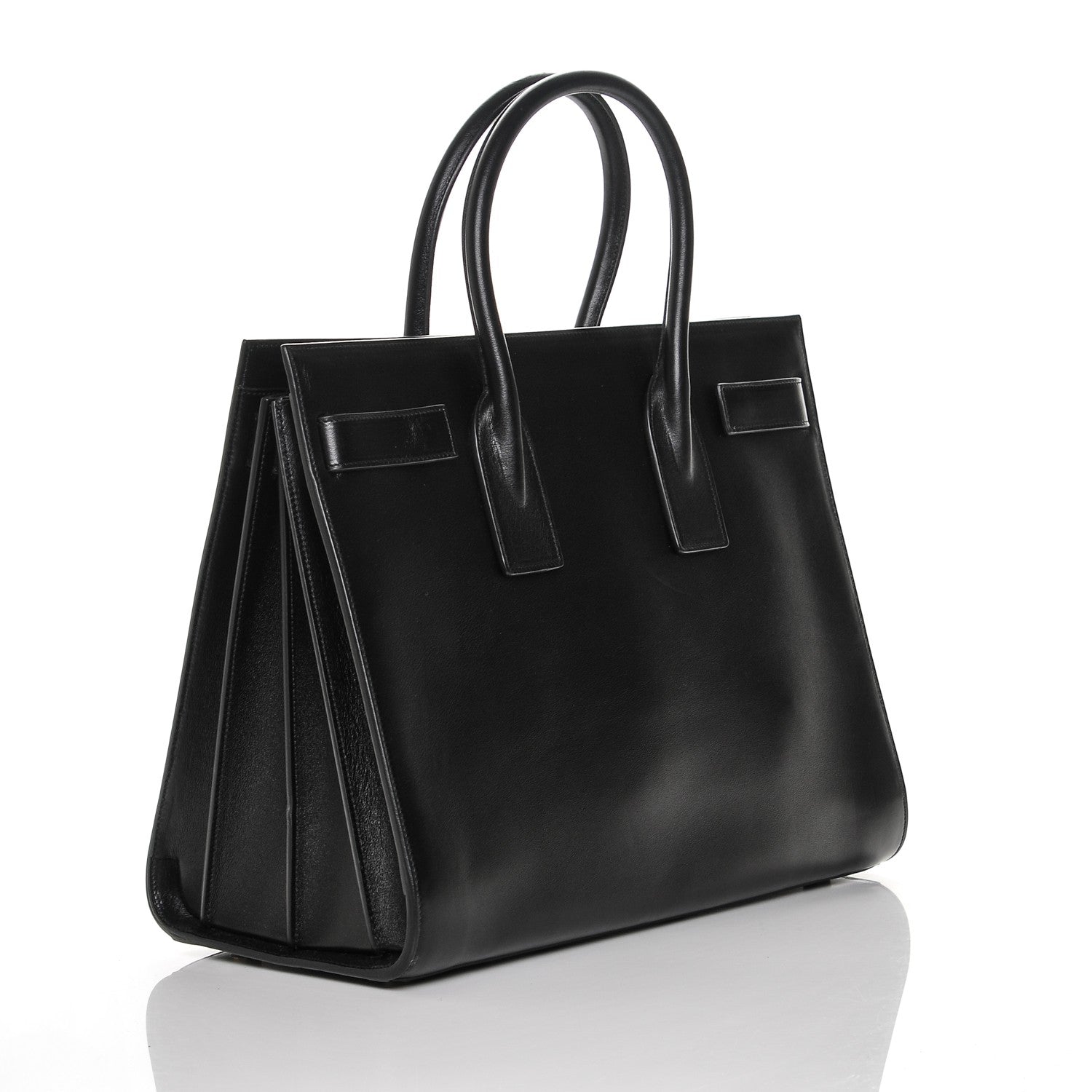 Saint Laurent Calfskin Large Sac De Jour Carryall Black 3 of 6