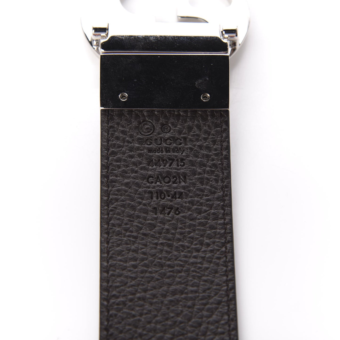 Calfskin 1973 Reversible Belt 110 44 Black Brown