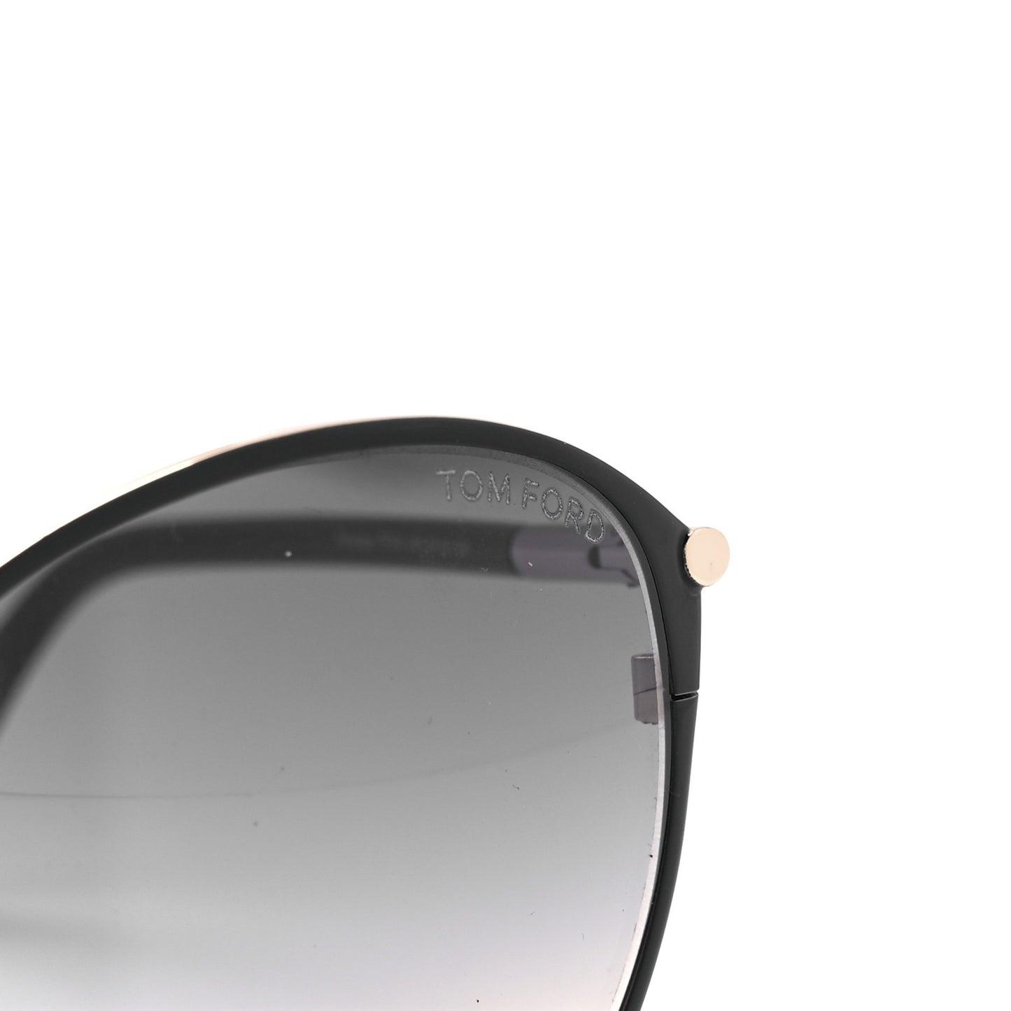 Penelope Vintage Round Sunglasses TF320 Black