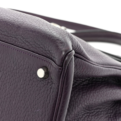 Hermes Taurillon Clemence Kelly Retourne 35 Raisin 14 of 18