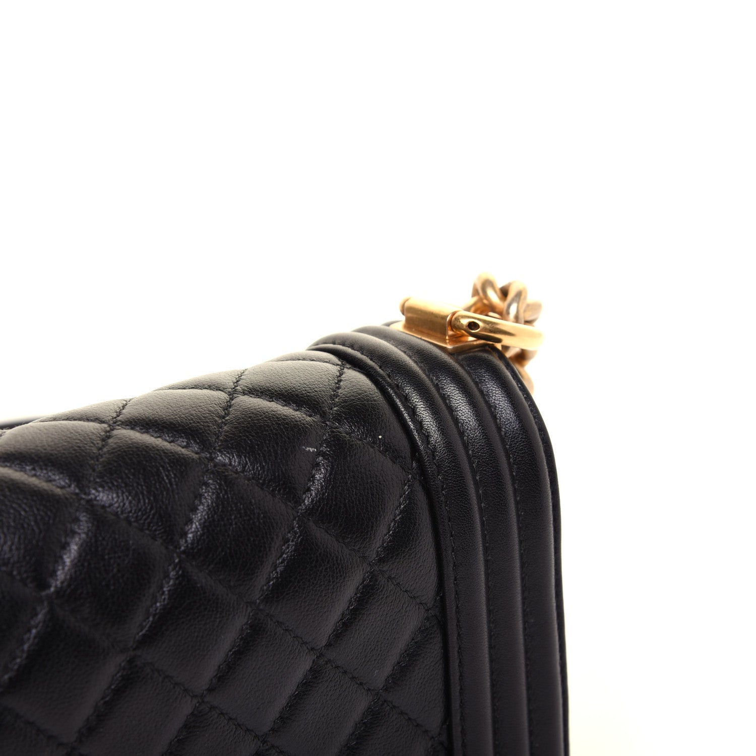 Chanel Calfskin Quilted Small Boy Flap Black 14 of 15