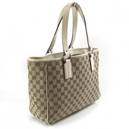 Gucci Monogram Canvas Tote Ivory 3 of 11