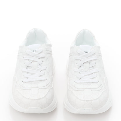Gucci GG Supreme Monogram Womens Rhyton Sneakers 36.5 White 2 of 9
