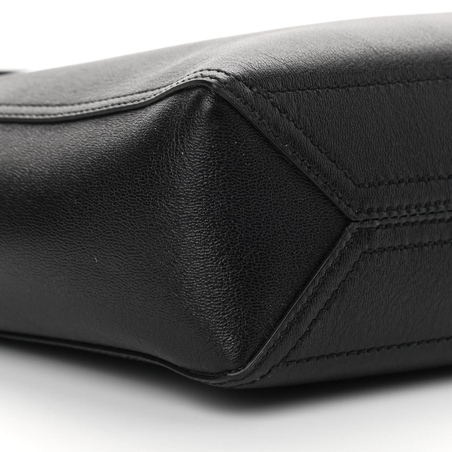 New Sakai Calfskin Lux Small Dahlia Tote Black
