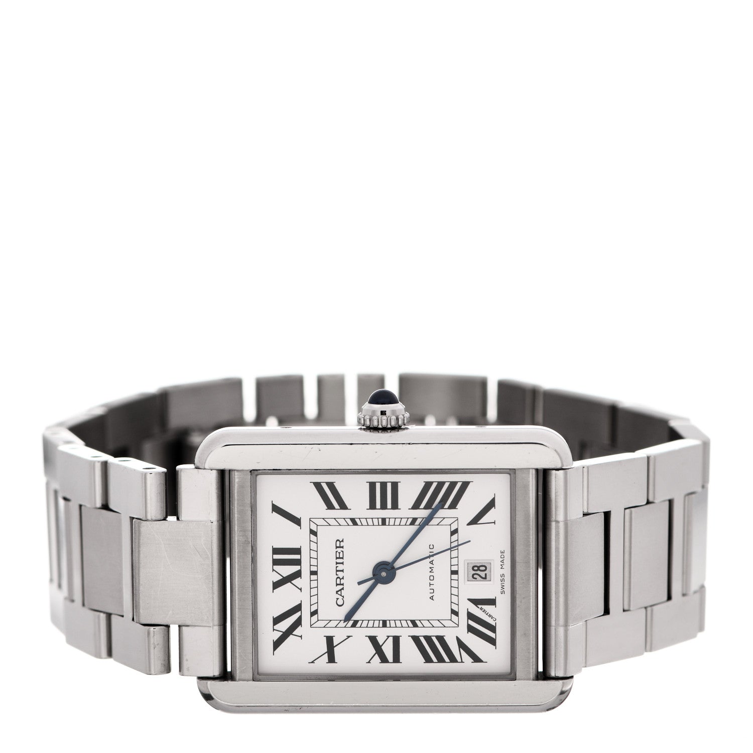 Cartier Stainless Steel 31mm Tank Solo Automatic Watch 2 of 6