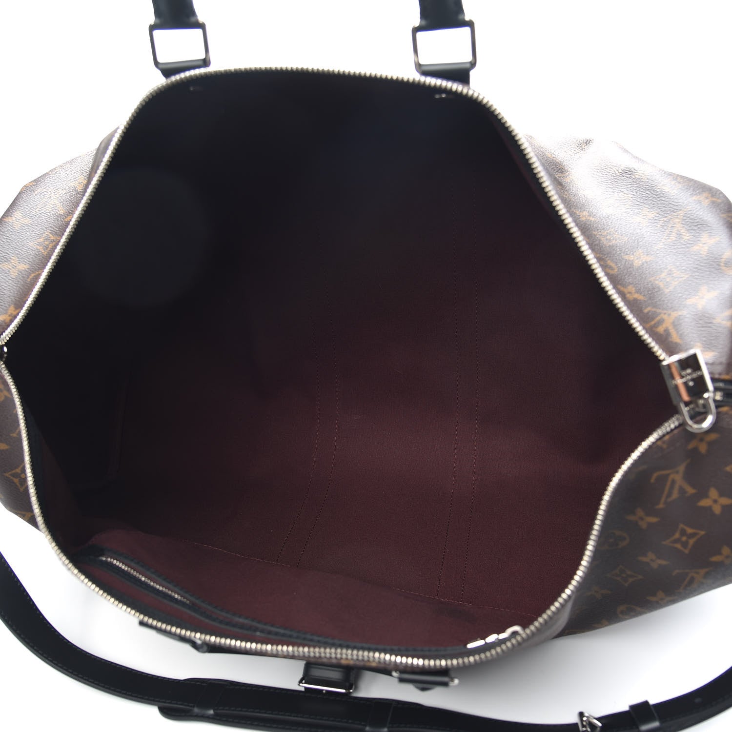 Louis Vuitton Monogram Macassar Keepall Bandouliere 55 4 of 8