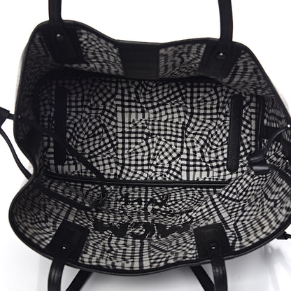 MCM Visetos Medium Liz Reversible Shopper Tote Black 8 of 16