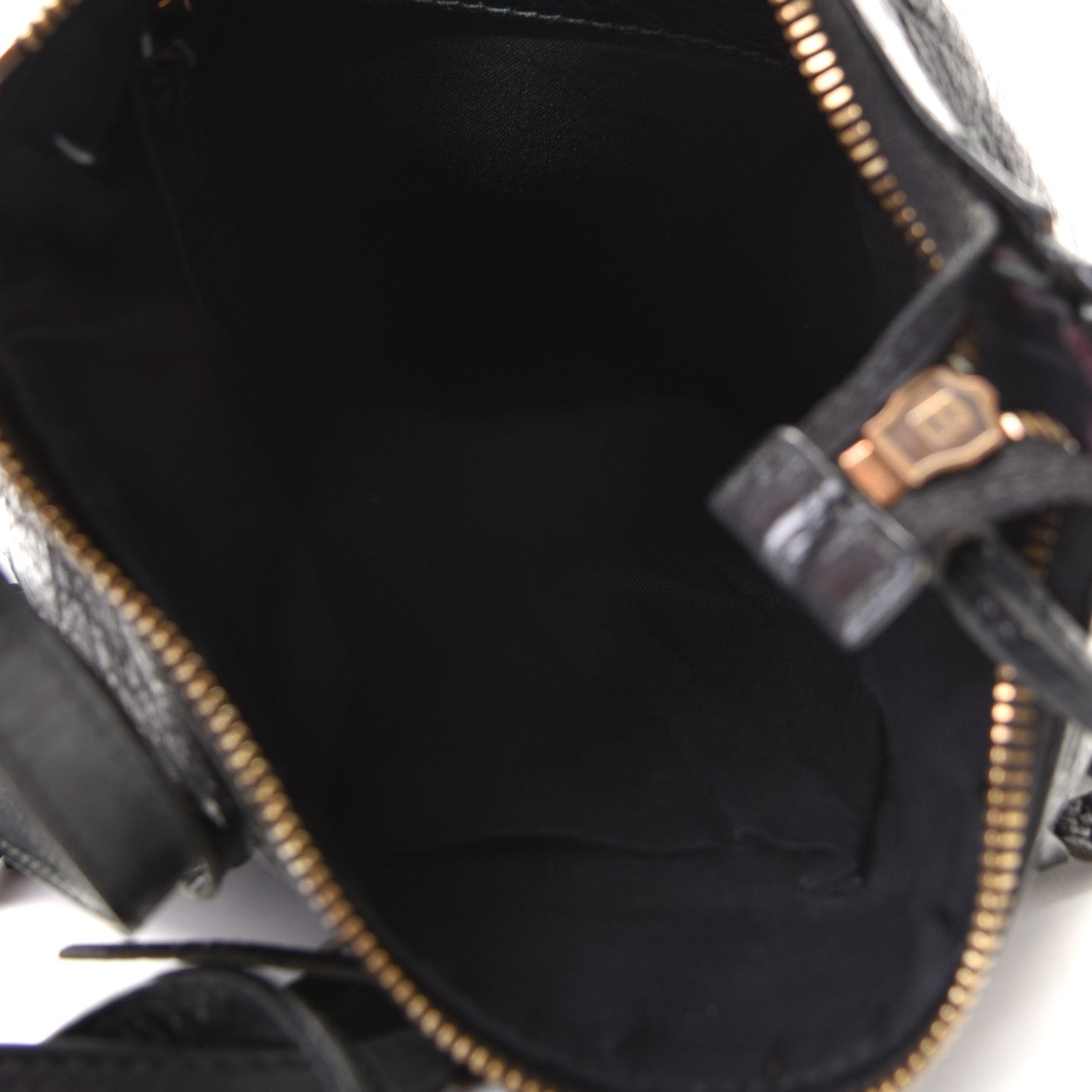 Balenciaga Agneau Classic Hardware Flat Crossbody Black 5 of 6