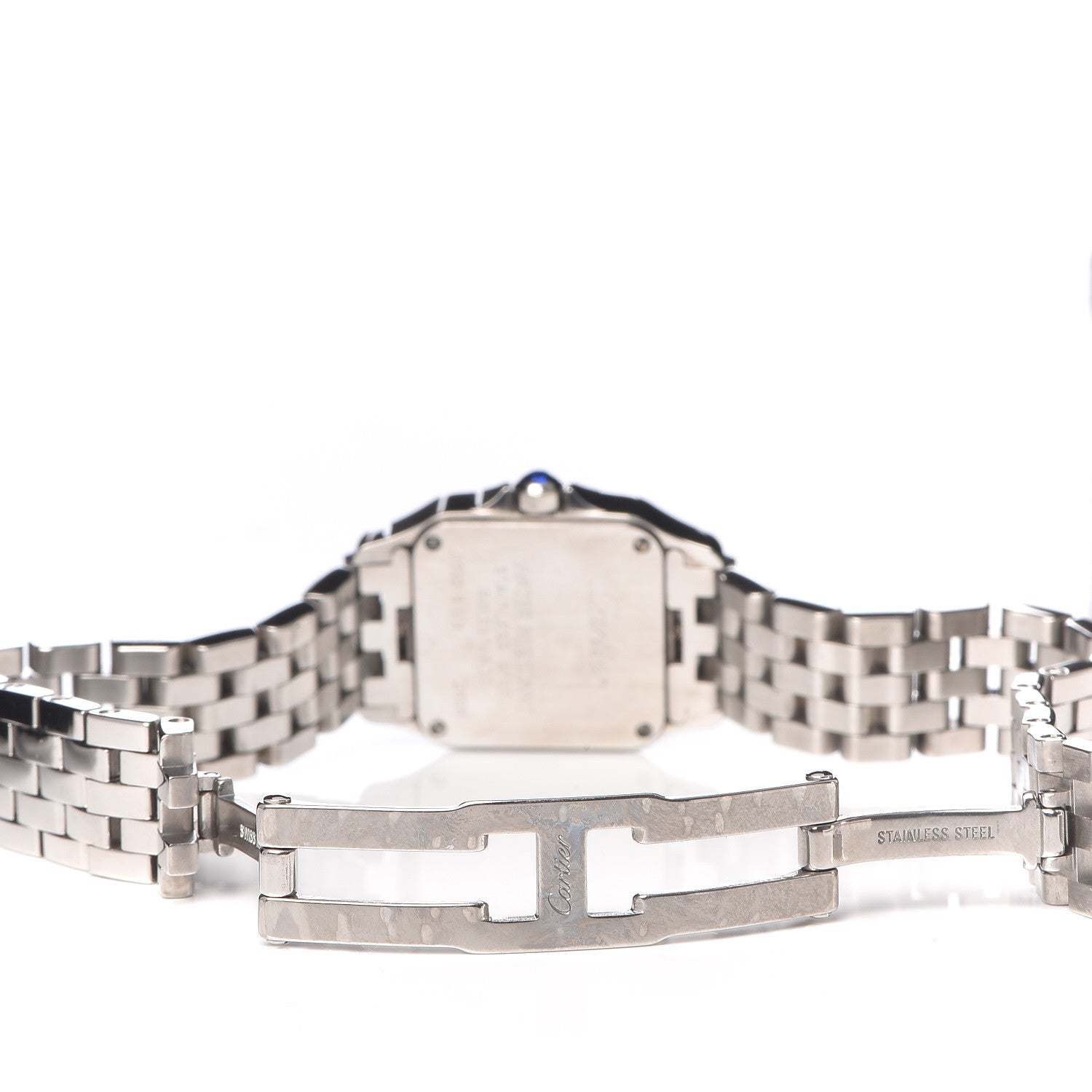 Cartier Stainless Steel 20mm Santos Demoiselle Quartz Watch 6 of 6