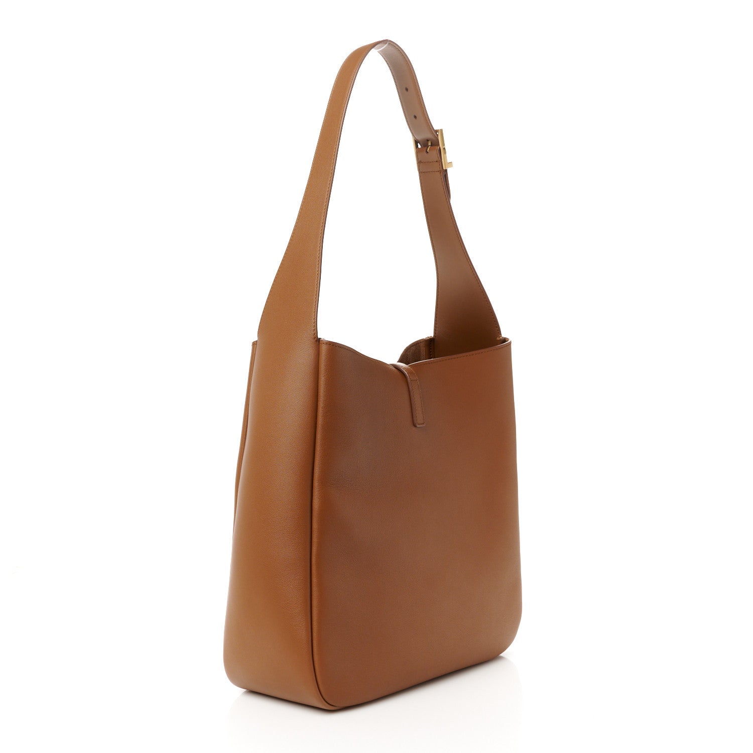 Saint Laurent Grained Calfskin Large Le 5 A 7 Soft Hobo Fox 3 of 11