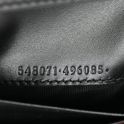 Gucci Calfskin Diagonal GG Card Case Black 7 of 7
