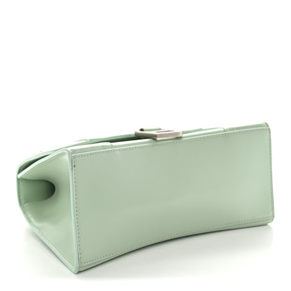 Balenciaga Shiny Box Calfskin Small Hourglass Top Handle Bag Light Green 4 of 10