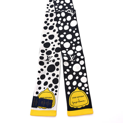Louis Vuitton LV x YK Infinity Dots Bandeau Black Yellow White 2 of 4