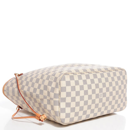 Louis Vuitton Damier Azur Neverfull MM 4 of 7