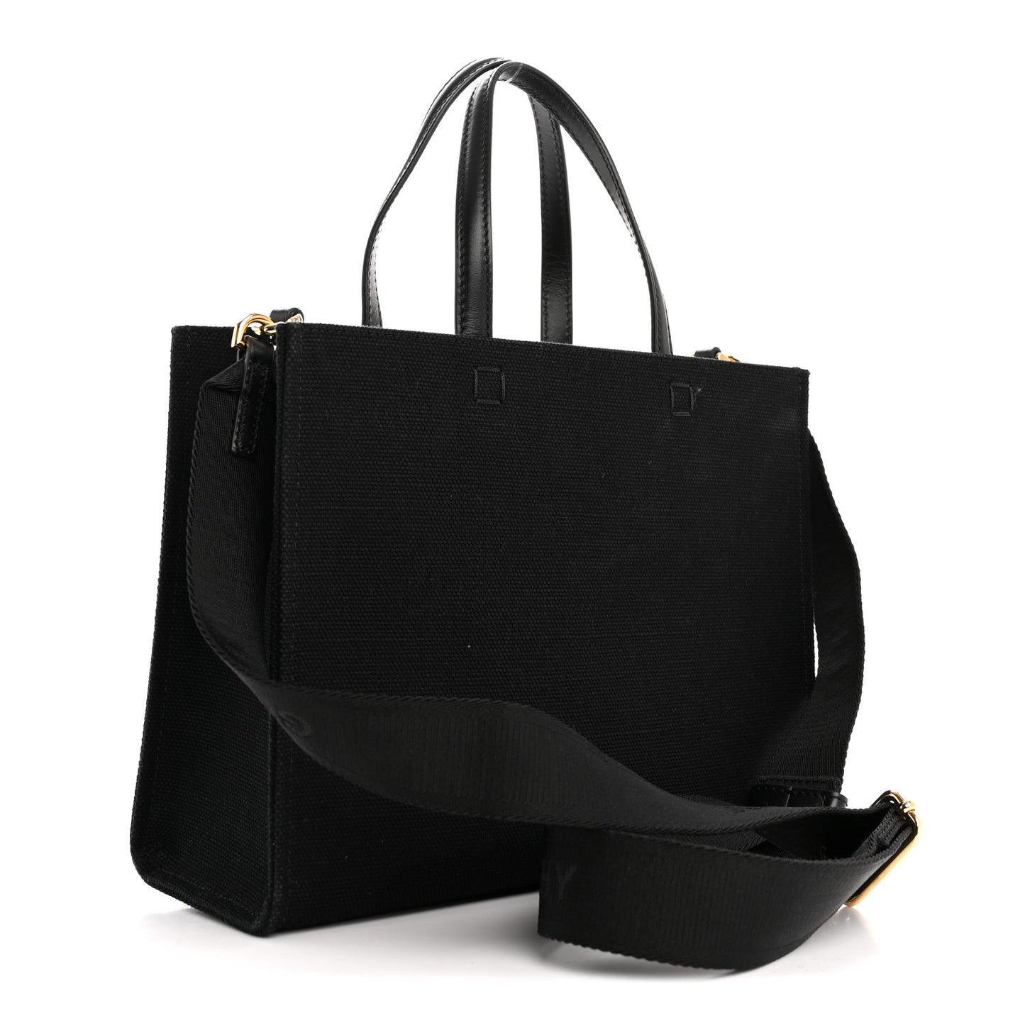 Canvas Small G Tote Black