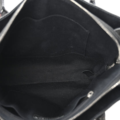 Chanel Grained Vegetal Calfskin Small Urban Shopping Tote Black 5 of 15