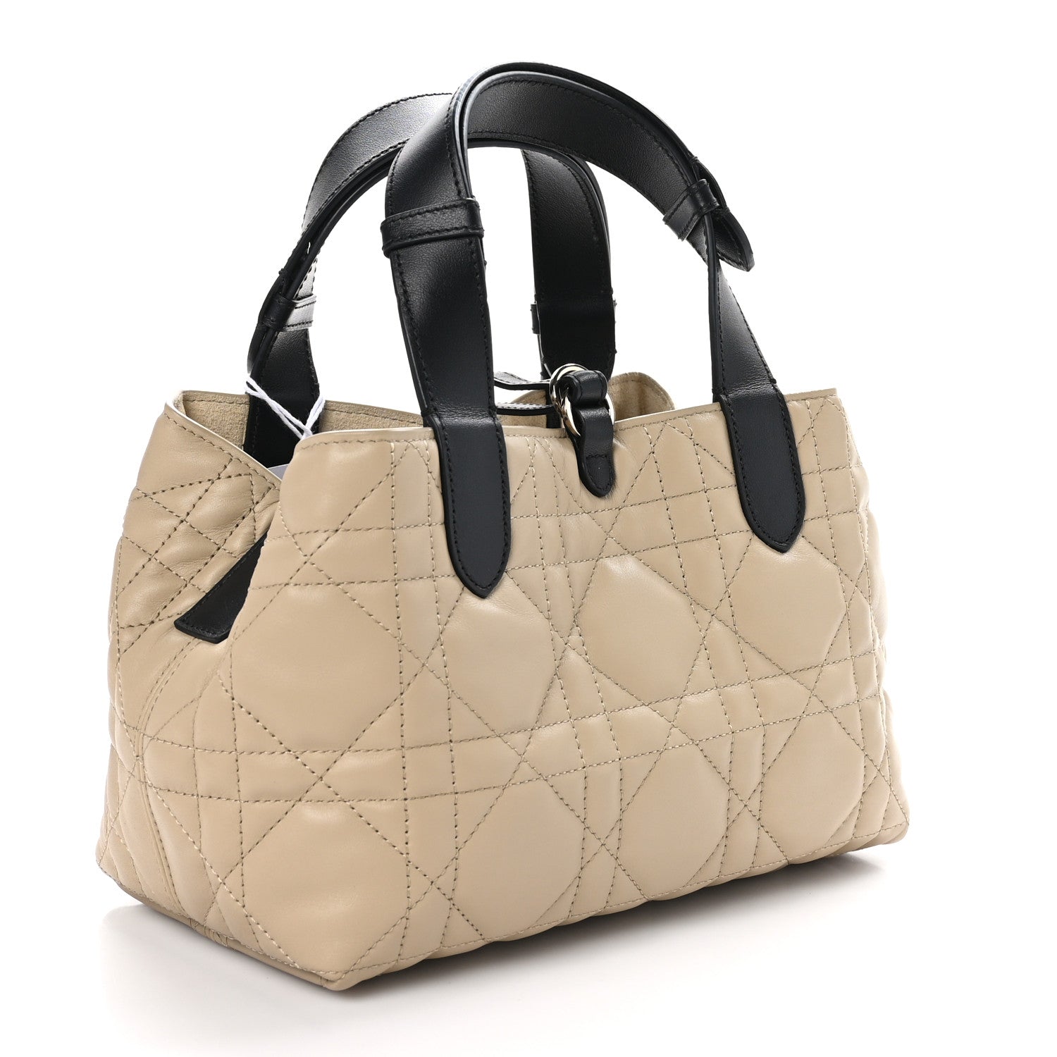 Christian Dior Calfskin Macrocannage Small Toujours Beige 4 of 14