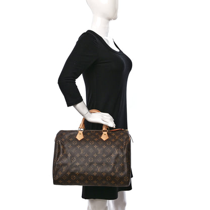 Louis Vuitton Monogram Speedy 35 2 of 12