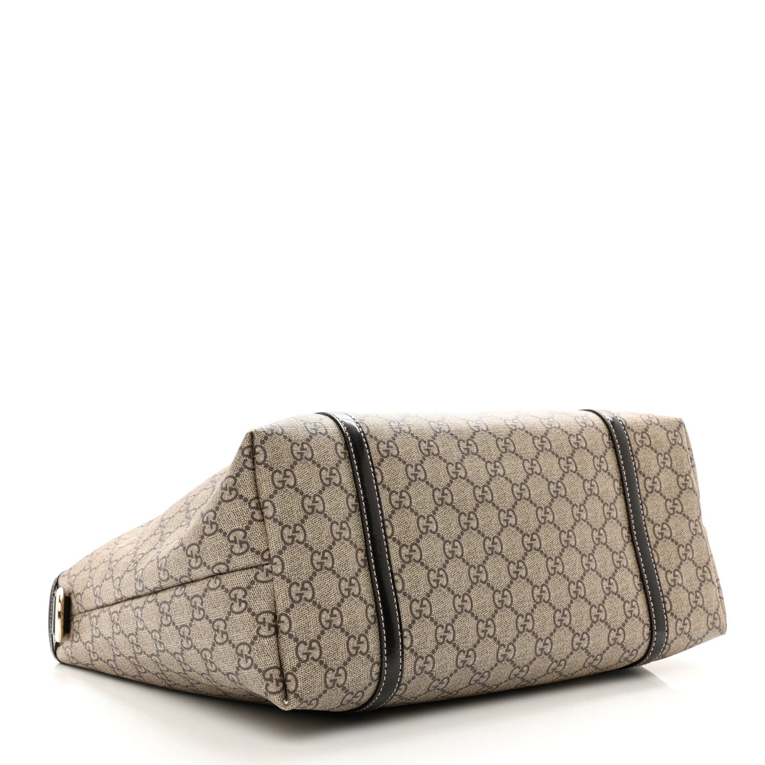 Gucci GG Plus Monogram Tattoo Heart Medium Joy Tote Dark Brown 3 of 12