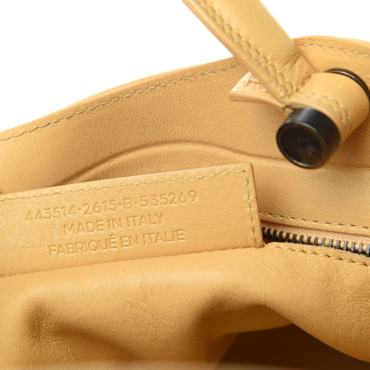 Balenciaga Calfskin Blackout Hardware Perforated City Beige Ocre 9 of 10