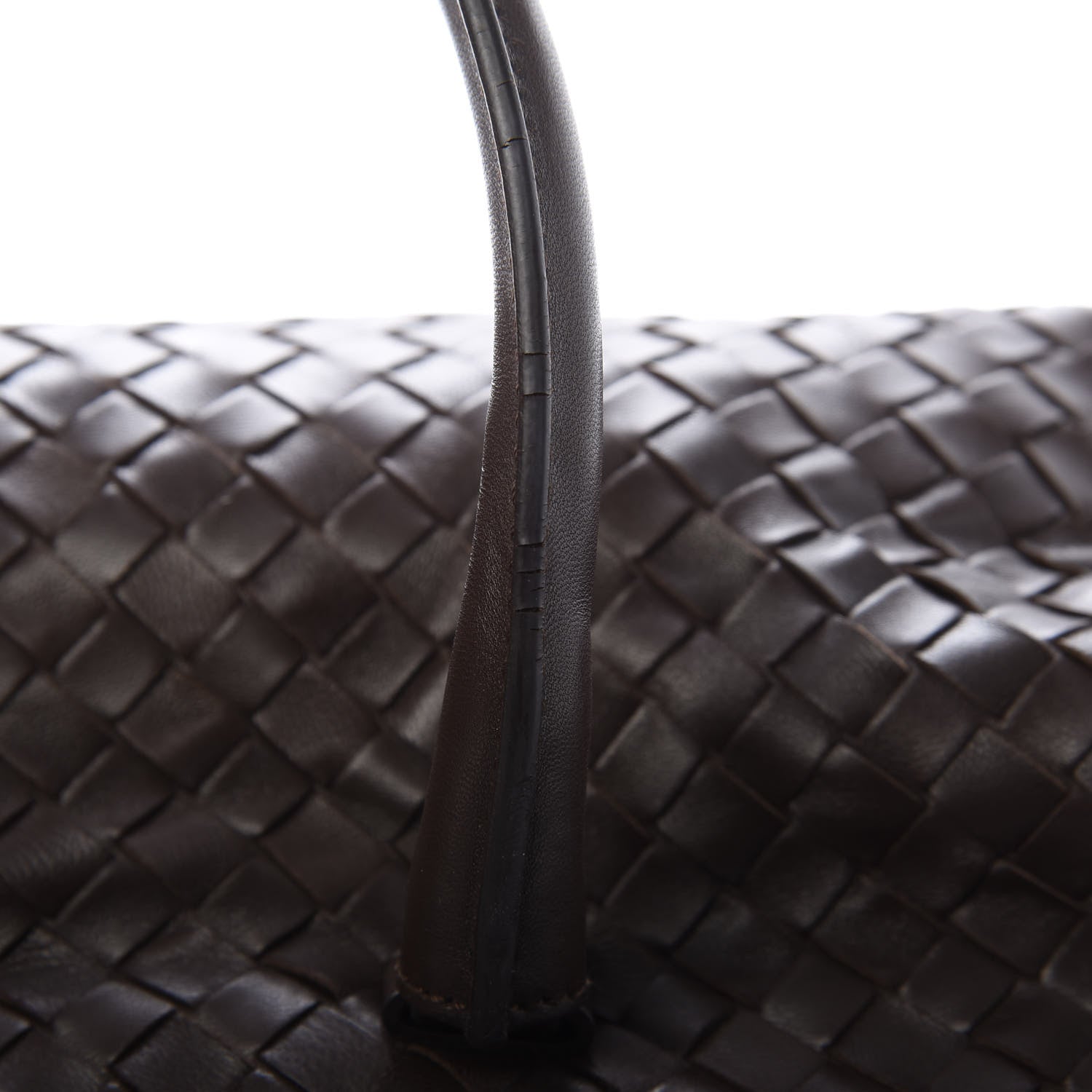 Bottega Veneta Nappa Intrecciato Frame Shoulder Bag Ebano 15 of 16