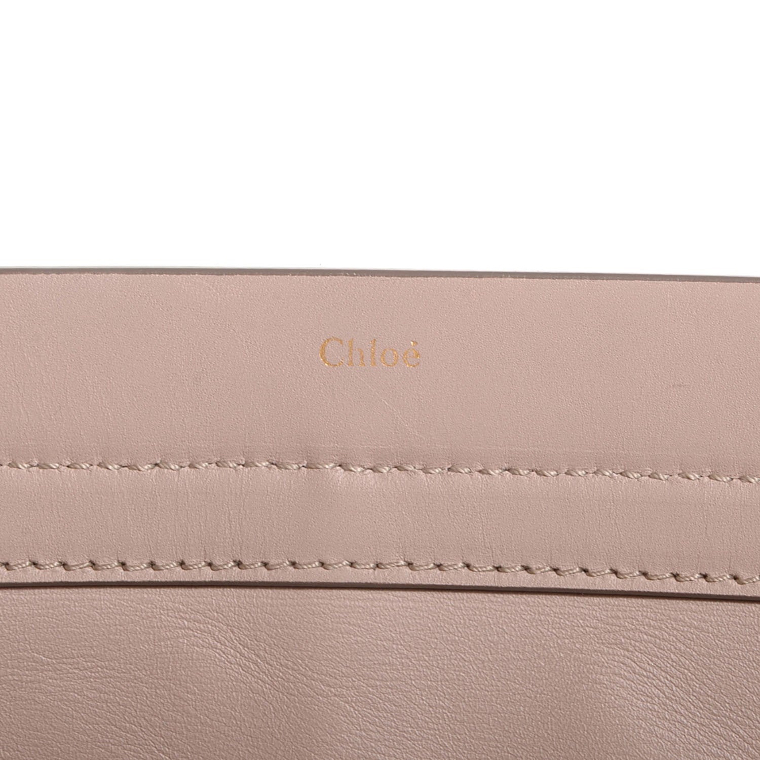 Chloe Grained Calfskin Small Cate Satchel Blush 9 of 10