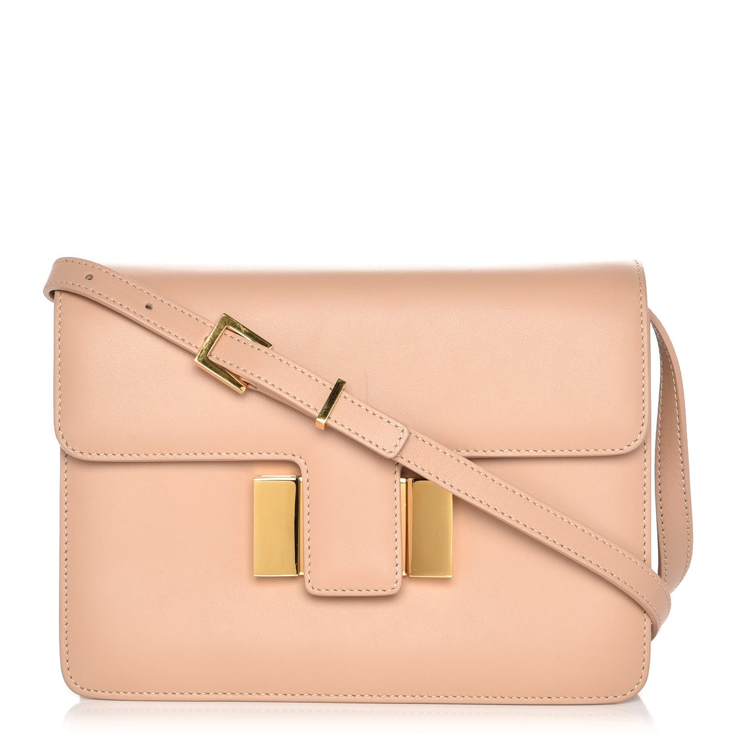 Calfskin Medium Sienna Crossbody Bag Tuscany Pink