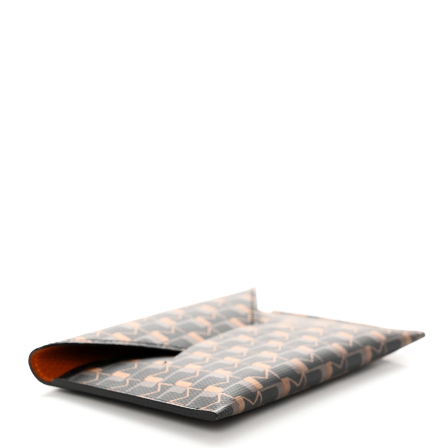Moynat Toile 1920 Oh! Envelope Passport Holder Carbon Bronze 4 of 7