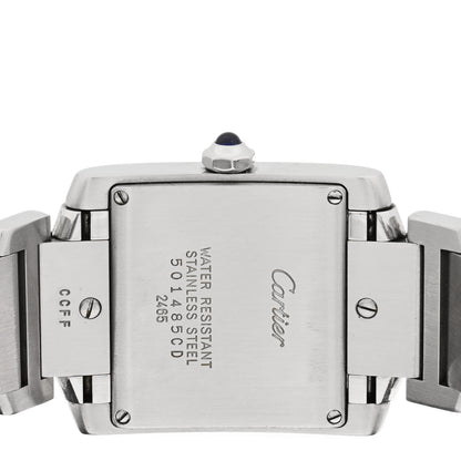 Cartier Stainless Steel 25mm Tank Francaise Quartz Watch 4 of 5
